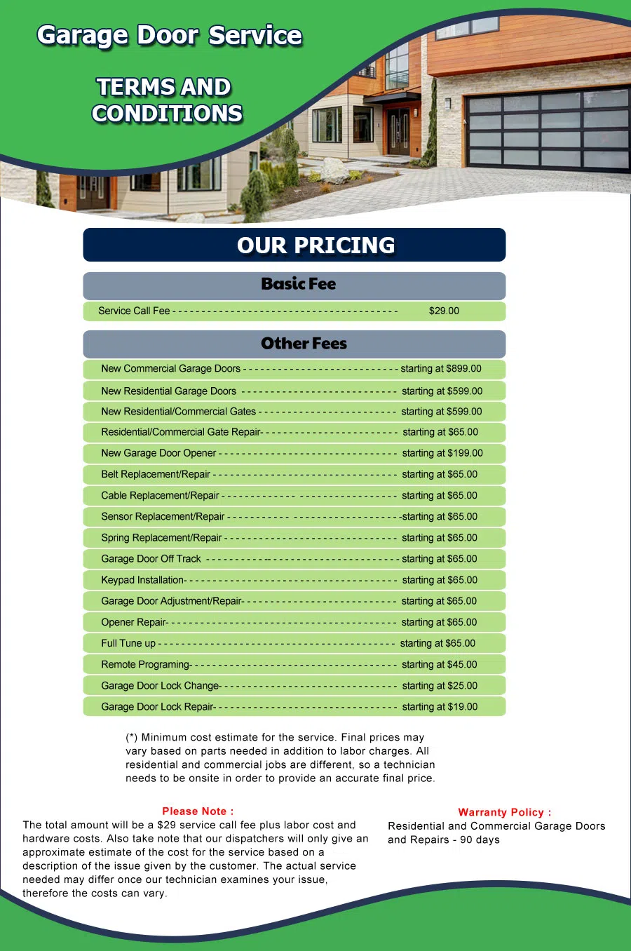 Neighborhood Garage Door Indianapolis, IN 317-661-4701